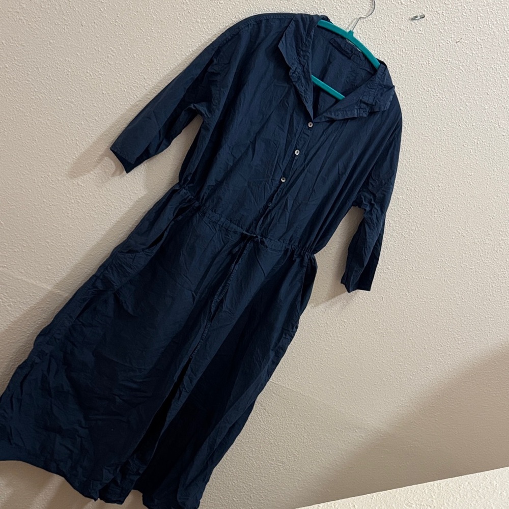 Album di famiglia Navy Button-Up jumper